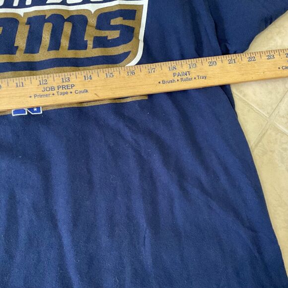 St. Louis Rams Vintage NFL Team Apparel Navy Blue T-Shirt Size XL - Picture 5 of 7